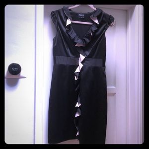 BCBG Black cocktail dress.